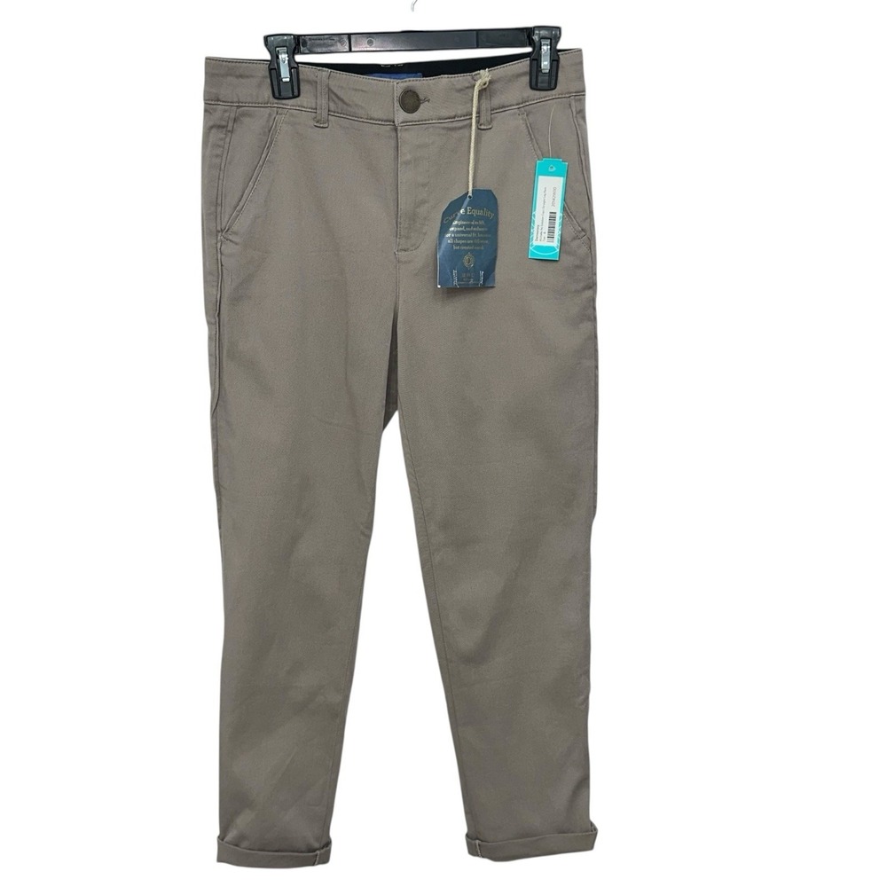 Democracy Jeans 6 Ab Technology Skinny Ankle Tan Stretch‎ Denim Booty Lift NEW